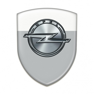 Opel Emblem Exterior Gray White Design 