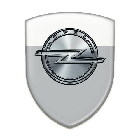 Opel Emblem Exterior Gray White Design 