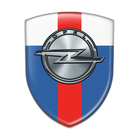 Opel Silicone Shield Blue White with Red Band Design 