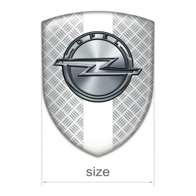 Opel Silicone Shield Grid Effect with White Ribbon Edition 