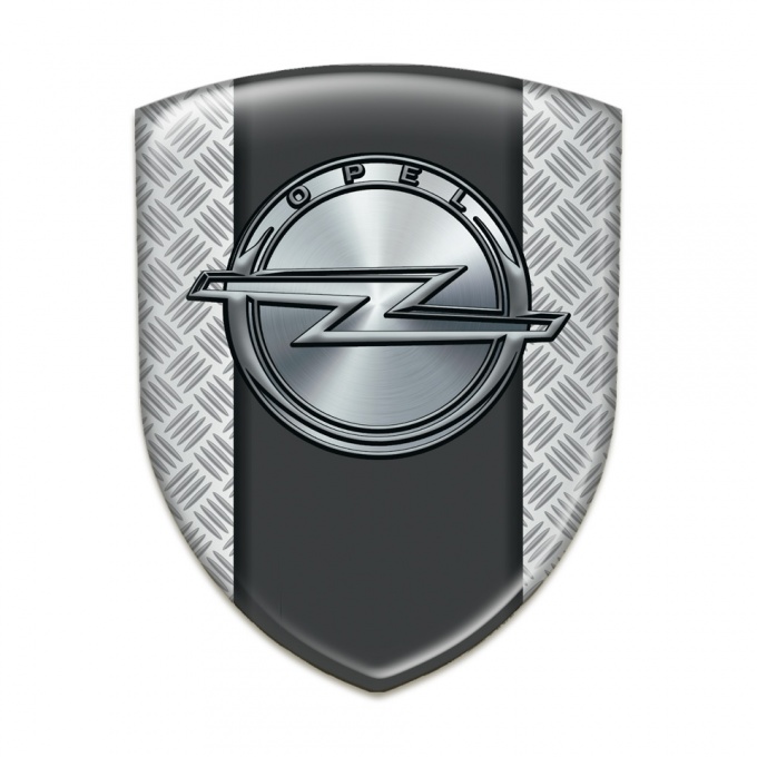 Opel Silicone Car Decal Badge Grid Effect Version 