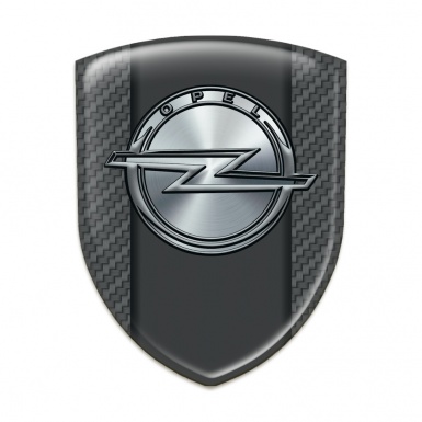 Opel Silicone Badge Stylish Carbon Version 