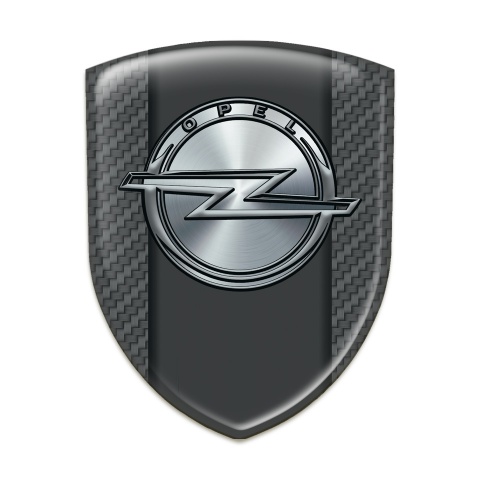 Opel Silicone Badge Stylish Carbon Version 