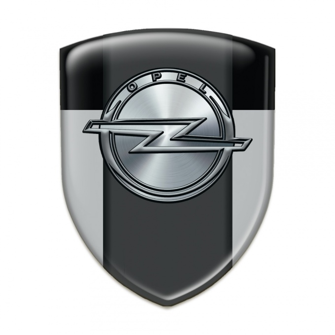 Opel Emblem Interior Grey Black Version 