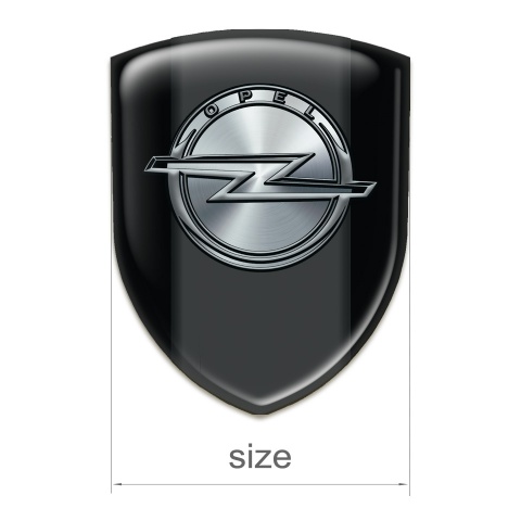 Opel Tuning Badge Premium Quality Black Version 