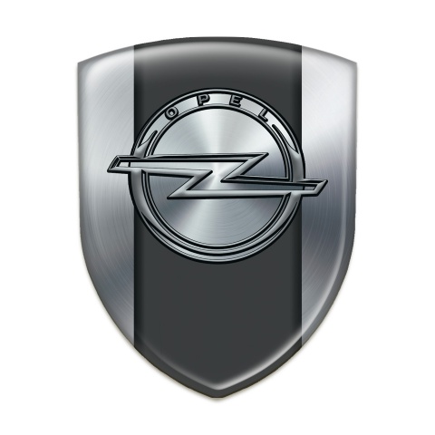 Opel Car Accessories Badge Silver Version 
