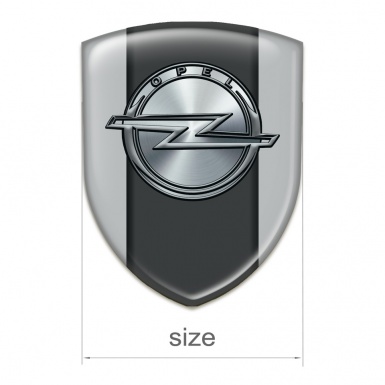 Opel Self Adhesive Car logo Emblem Grey Version 
