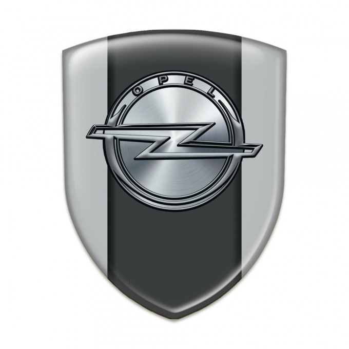 Opel Self Adhesive Car logo Emblem Grey Version 