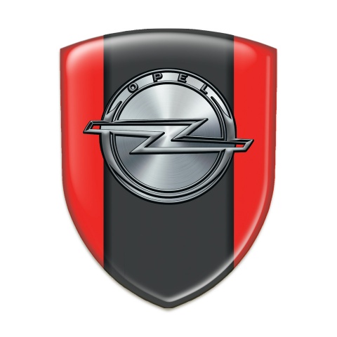 Opel Car Interior Badge red Version 
