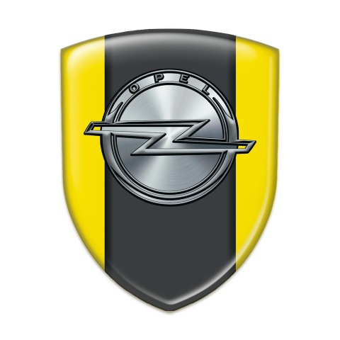 Opel Silicone Badge High Quality Yellow Version 