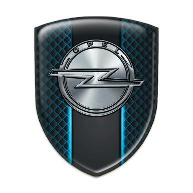 Opel Emblem Interior High End Neon Grid Design 