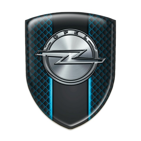 Opel Emblem Interior High End Neon Grid Design 