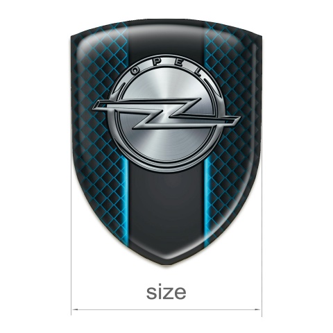 Opel Emblem Interior High End Neon Grid Design 