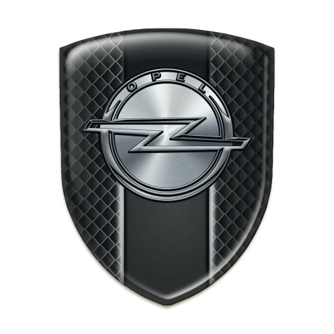 Opel Car Accessories Badge Dark Grid Design 