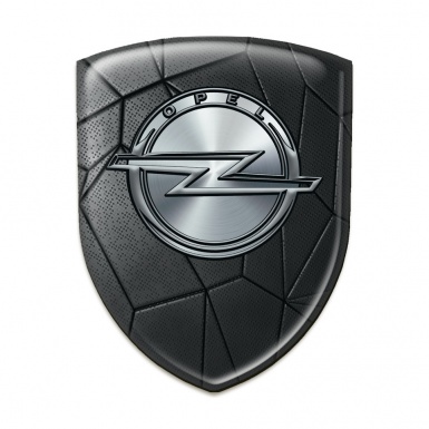Opel Car Interior Badge Black Mosaic Design 