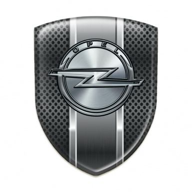 Opel Silicone Shield Dark Mesh with Metal Central Panel 