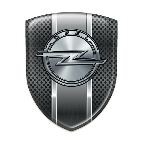 Opel Silicone Shield Dark Mesh with Metal Central Panel 