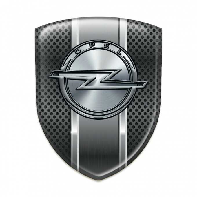 Opel Silicone Shield Dark Mesh with Metal Central Panel 