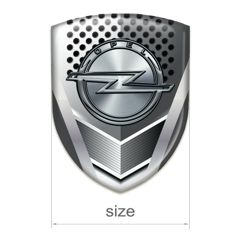 Opel Logo Emblem High Quality  Scraper Effect Design 