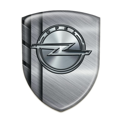 Opel Resin Sticker Metal Plates Design 