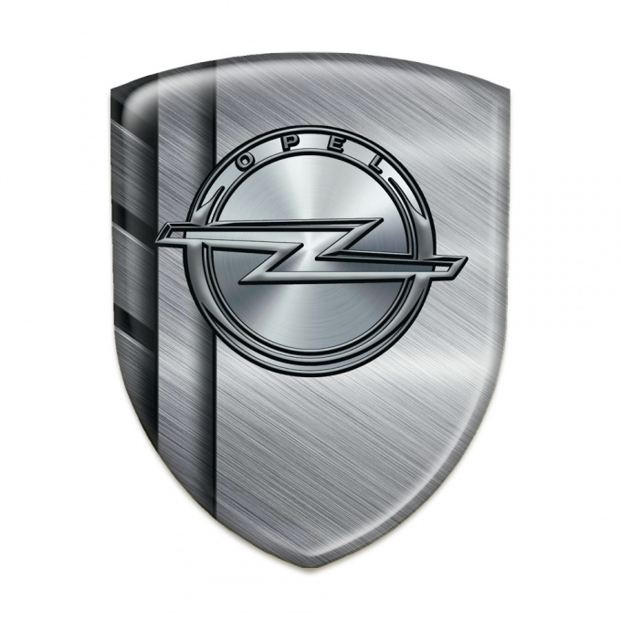 Opel Resin Sticker Metal Plates Design 