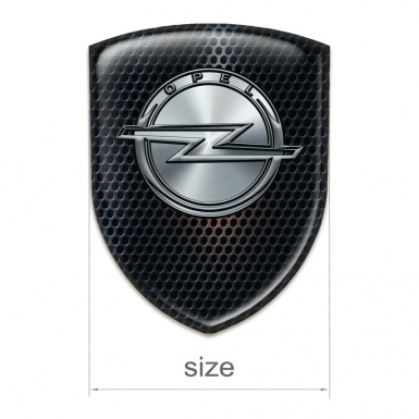 Opel Self Adhesive Car logo Emblem Stylish dark Design 