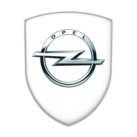 Opel Logo Emblem White Base Classic Logo 