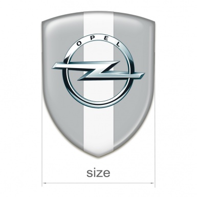 Opel Silicone Shield Grey Background White Tape 