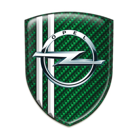 Opel Silicone Shield Green carbon White Lines Variant 