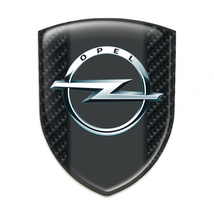Opel Car Accessories Badge dark carbon Edition 