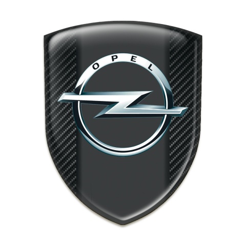 Opel Car Interior Badge Black Fibers Edition 
