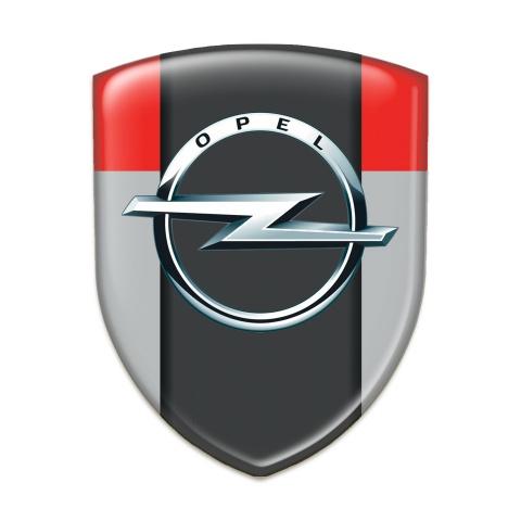 Opel Emblem Interior Grey Red Edition 