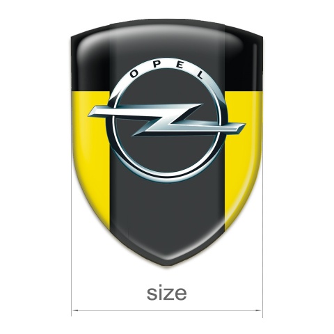 Opel Emblem Exterior Yellow Black Edition 