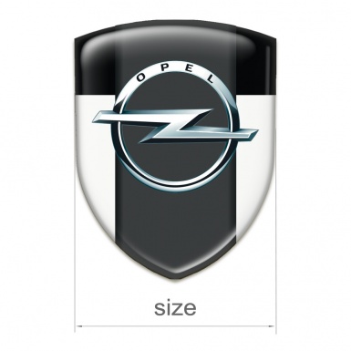Opel Emblem Interior White Black edition 