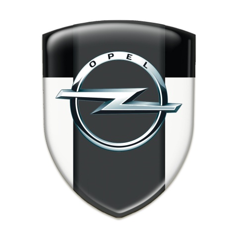 Opel Emblem Interior White Black edition 