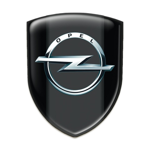 Opel Self Adhesive Car logo Emblem Black Edition 