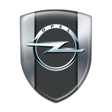Opel Car Interior Badge Silver Edition 