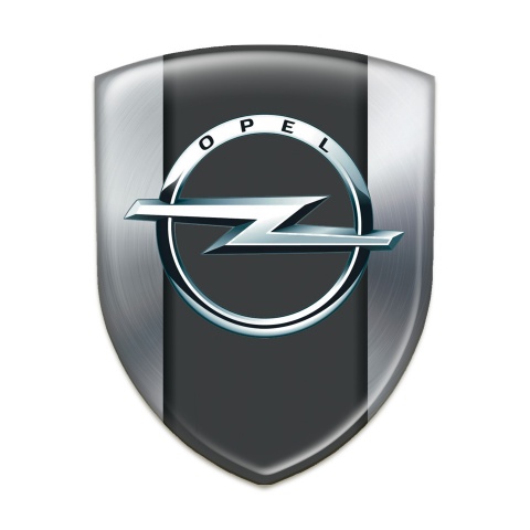Opel Car Interior Badge Silver Edition 