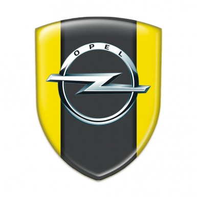 Opel Auto Emblem Premium Quality Yellow edition 