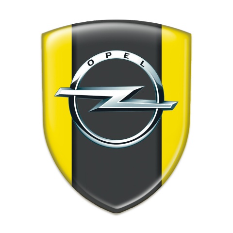 Opel Auto Emblem Premium Quality Yellow edition 