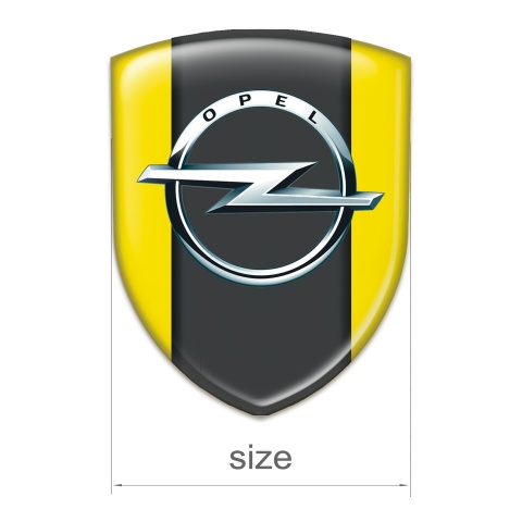 Opel Auto Emblem Premium Quality Yellow edition 