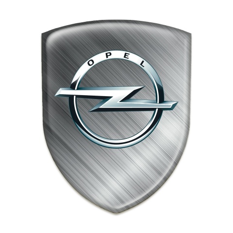 Opel Logo Emblem Polished Metal Edition 