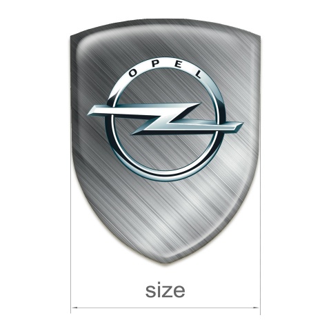 Opel Logo Emblem Polished Metal Edition 