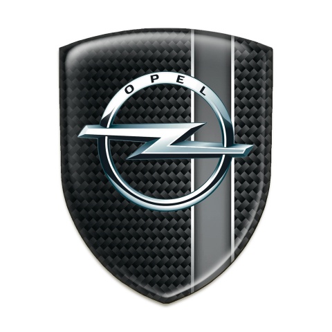 Opel Silicone Emblem dark with Grey Band Edition 