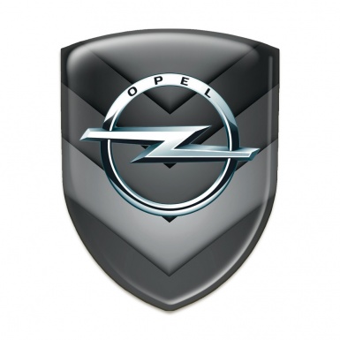 Opel Emblem Interior Gray Shades V Shape Details 