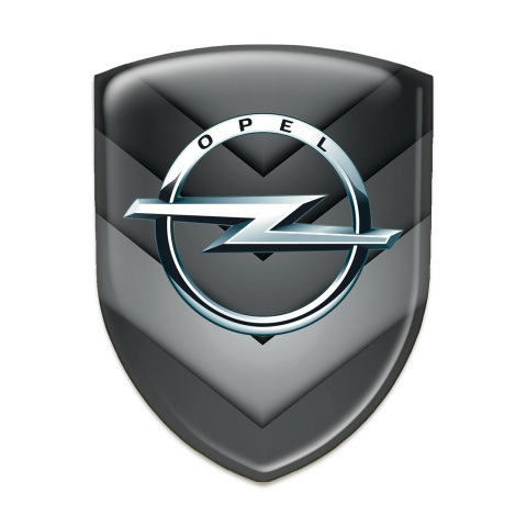 Opel Emblem Interior Gray Shades V Shape Details 