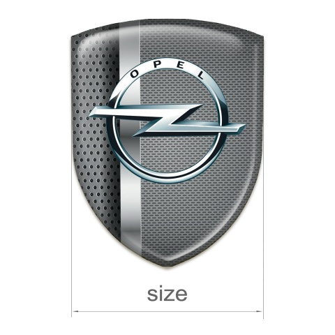 Opel Car Interior Badge Stylish Metal Band edition 