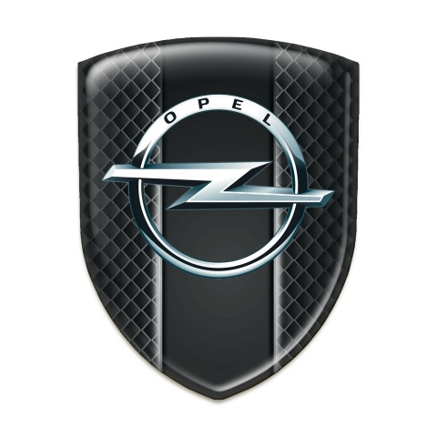 Opel Silicone Badge Premium Quality dark Grid edition 
