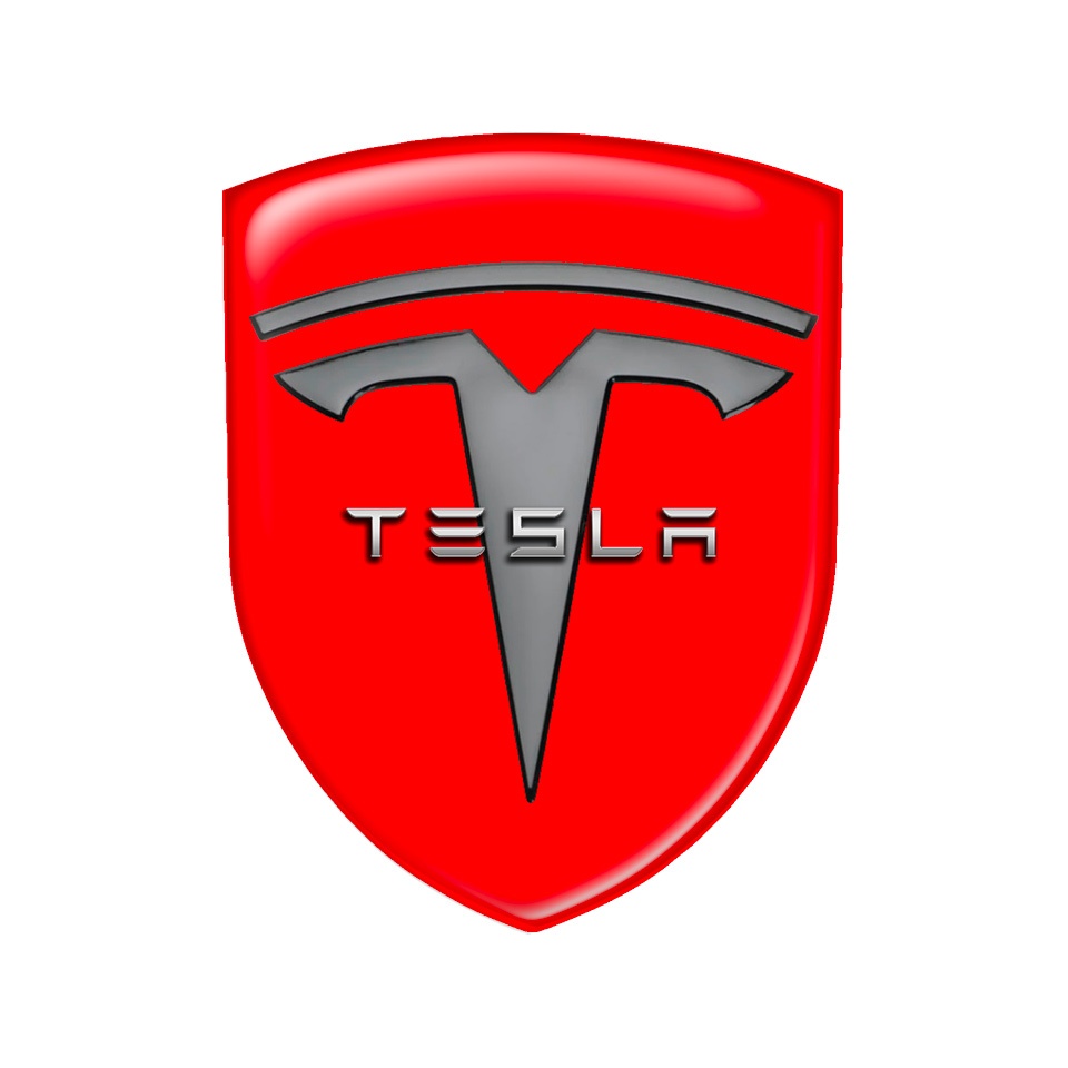 Tesla Shield Silicone Edition | Emblems | Stickers | X-Sticker