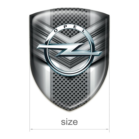 Opel Self Adhesive Emblem Logo Bow tie Effect 